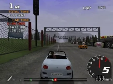 Simple 2000 Series Ultimate Vol. 2 - Edit Racing (Japan) screen shot game playing